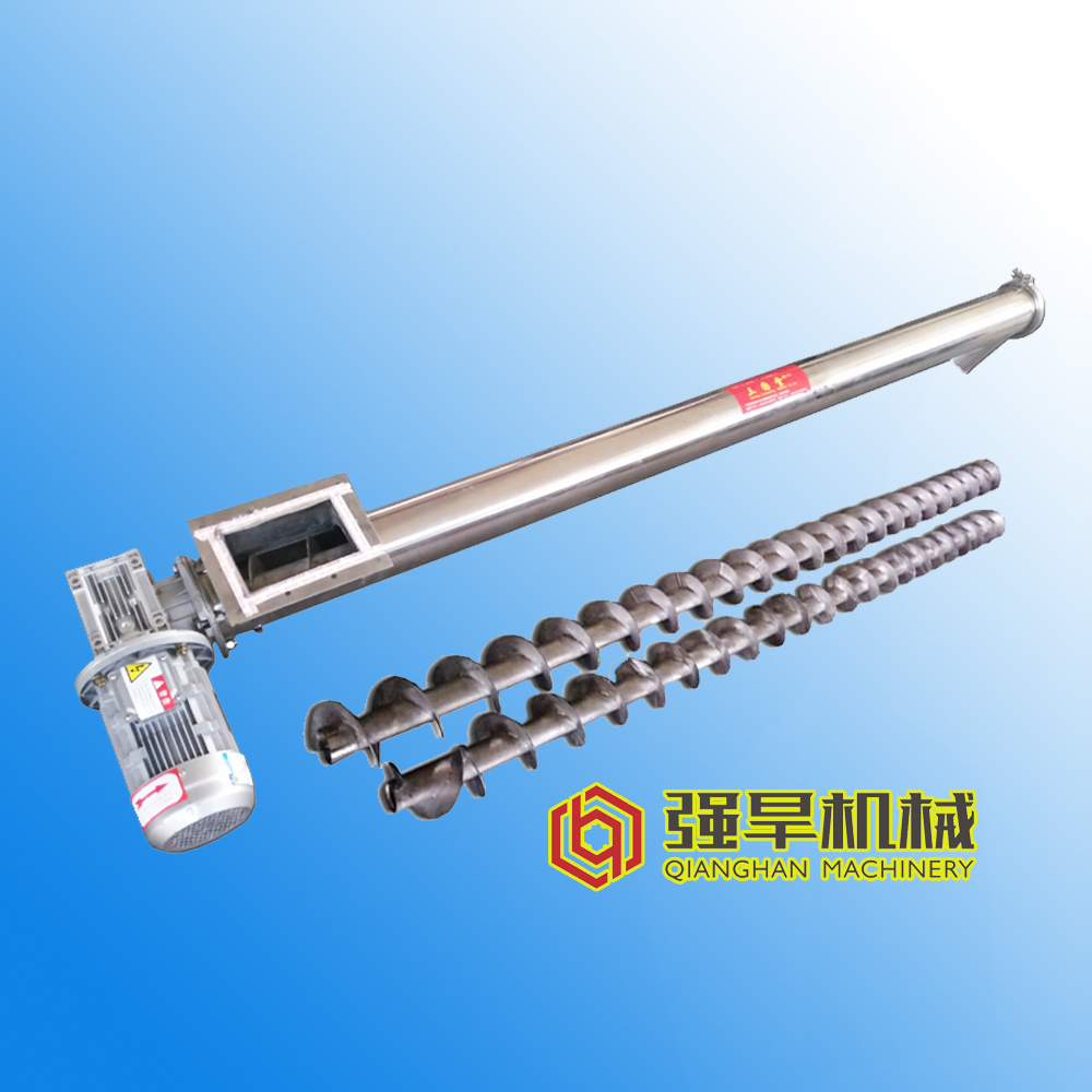 Screw conveyor manufactured by QIANGHAN MACHINERY