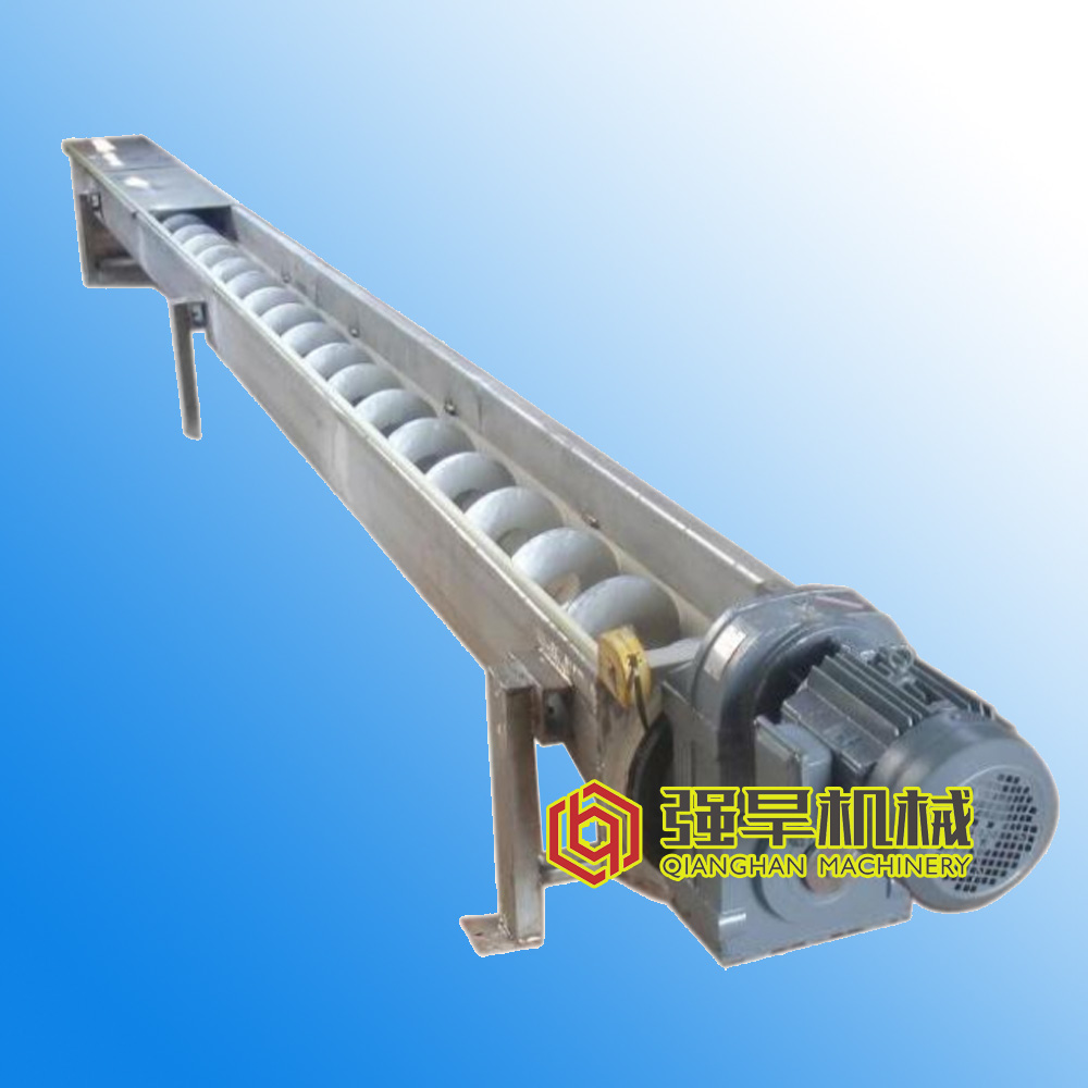 Application of screw type feeding machin···