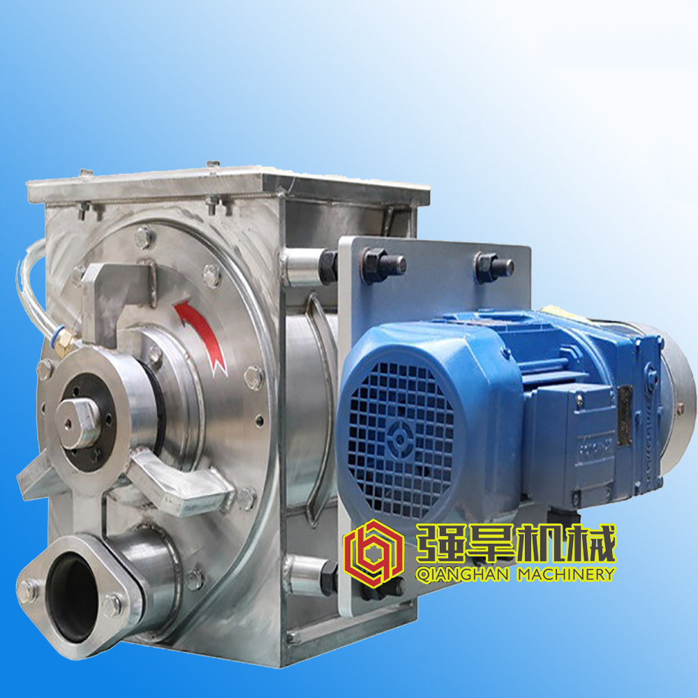 Rotary Feeder for Changing Direction of ···