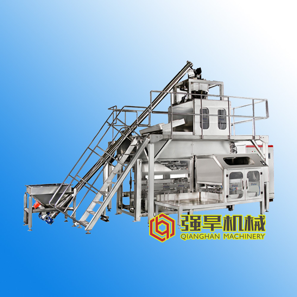 Small Bag Unloading Station Manufactured by QIANGHAN MACHINERY